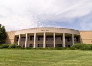 View from the lawn to the south of Murphy Hall on KU’s Lawrence campus