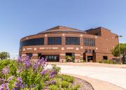 the Lied Center on a clear, sunny day