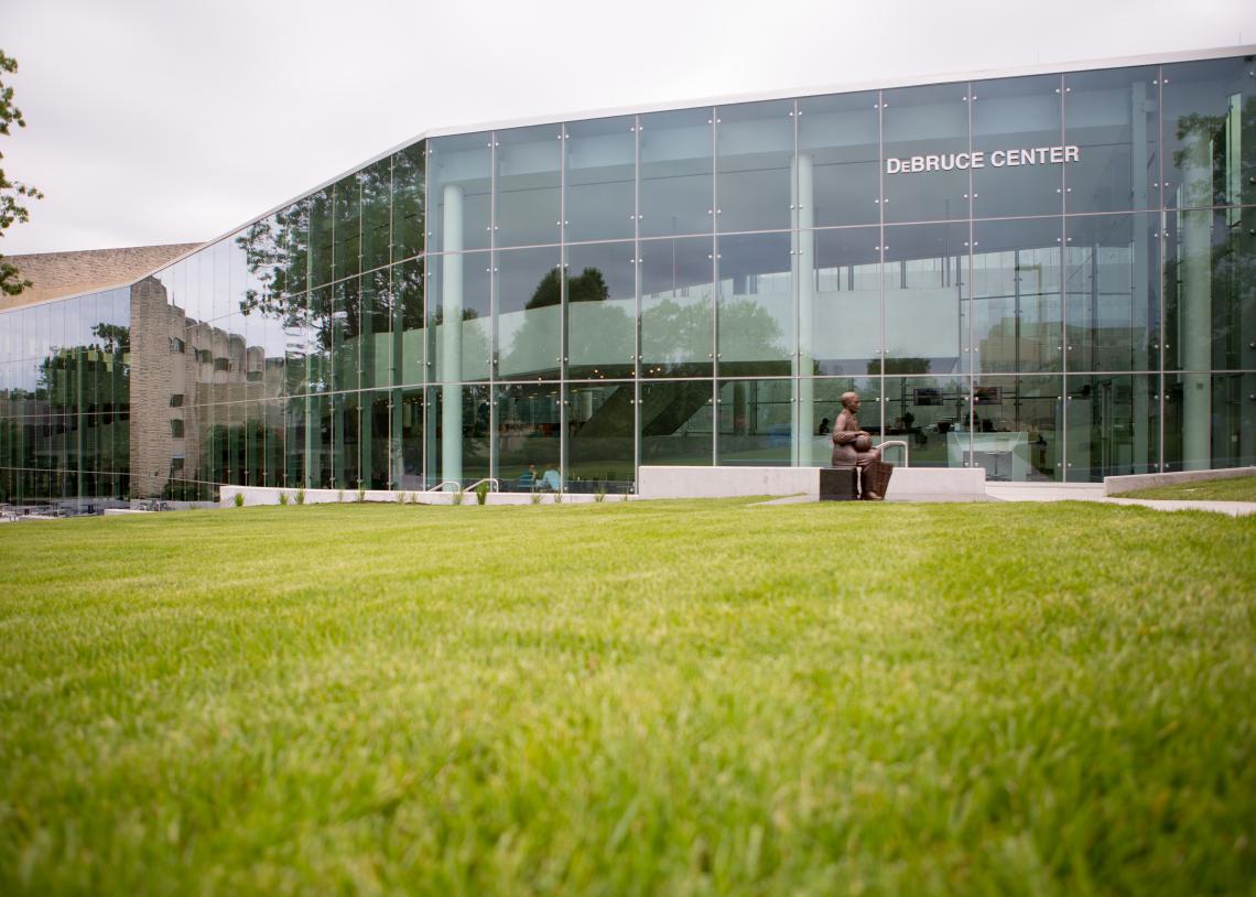 The DeBruce Center is the hub for KU basketball, along with student and KU fan amenities