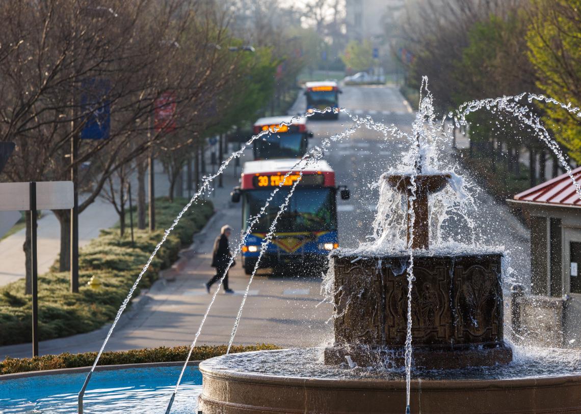 Chi Omega Fountain Places